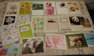 Hallmark Blank Cards With Envelopes Lot of 20 NEW Assorted - Image 1 of 4