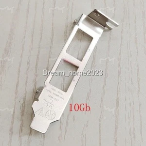 Low Profile Bracket For DELL 0W1GCR HN10N NC5VD Broadcom BCM57810S Network Card - Picture 1 of 2