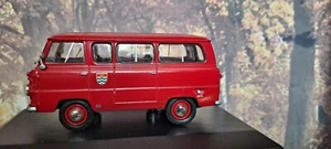 1/43 OXFORD  London Fire Brigade Ford 400E Minibus FDE005 - Picture 1 of 3