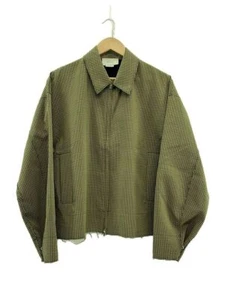 YOKE Other Jacket S Polyester Yellow Check YK20SS0087B Used - Picture 1 of 6