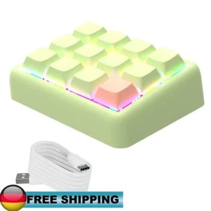 12-Tasten-Gaming-Tastatur, programmierbare Hot-Swap-Tastatur, Einhandtastatur - Bild 1 von 12