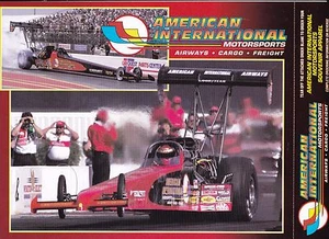 1996 Scott and Connie Kalitta NHRA Top Fuel Dragster Handout Hero Photo - Picture 1 of 2