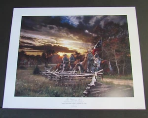 John Paul Strain - The Gathering Storm - Civil War Print - MINT - UNFRAMED - Picture 1 of 7