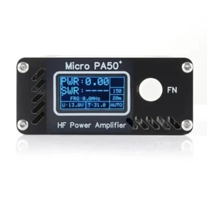 Micro PA50+ (PA50 Plus) 50 W amplificatore di potenza RF a onde corte misuratore SWR filtro LPF - Foto 1 di 7