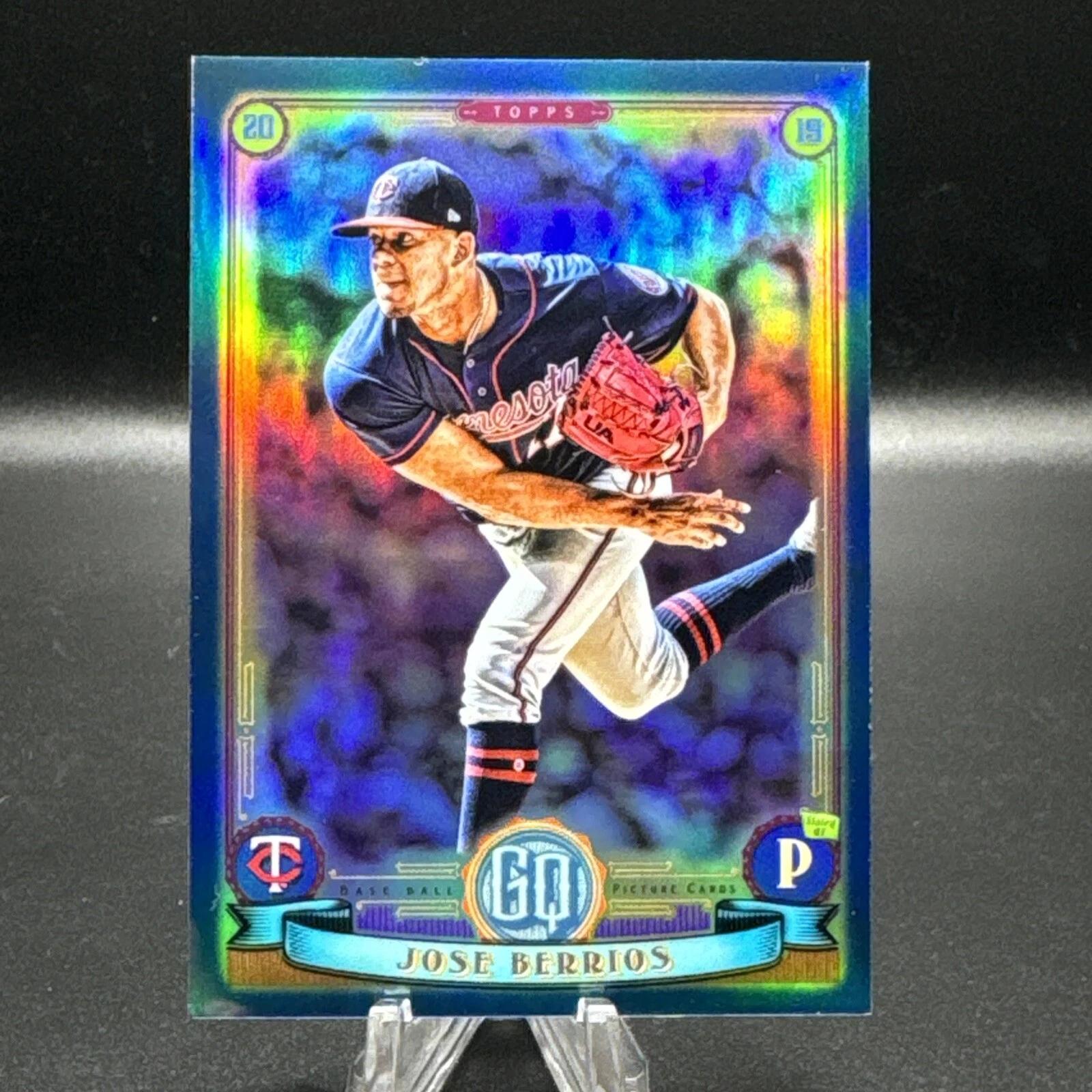 Jose Berrios 2019 Topps Gypsy Queen Baseball Blue 046/150 #238