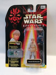 star wars figure Anakin With Comm Tech Chip 1999 