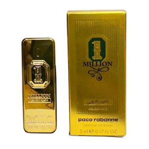 1 Million Golden Oud by Paco Rabanne 0.17oz (5ml) Parfum Intense Sample Size Men - Picture 1 of 3