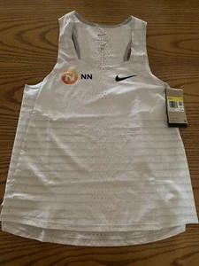 NIKE WOMENS SLEEVELESS DRI FIT ADV AEROSWIFT RUNNING TANK SINGLET SIZE SMALL NWT - Picture 1 of 6