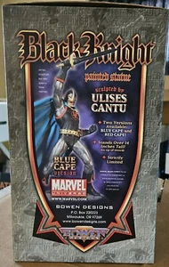 Bowen Designs Marvel Black Knight Painted Statue 532/1200  Blue Cape Variant - Picture 1 of 6