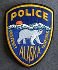 Fairbanks Alaska Polar Bear University Police Collectors Patch