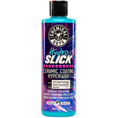 Chemical Guys HYDRO SLICK SiO2 REVESTIMIENTO CERÁMICO HIPER CERA + PROTECCIÓN HIDROFÓBICA Foto 1 de 4