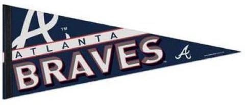 Braves Pennant & Protective Sleeve Ronald Acuna Jr Cover