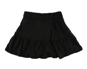 Justice Girls Black Tiered Skirt Built In Shorts Pull On Size 12/14 - Picture 1 of 10