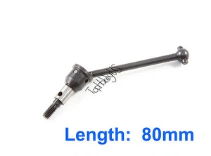  Eje de transmisión axial trasero/delantero universal para coche/camión RC 80mm 1/10, (ENVÍO VENDEDOR DE EE. UU.) - Imagen 1 de 2