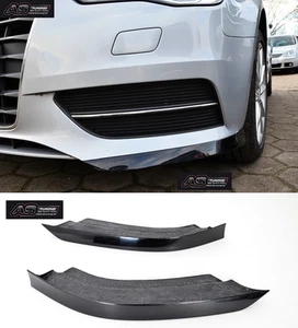 Labbro anteriore spoiler frontale flaps adatto per AUDI A3 8V 8VA + colla - Foto 1 di 1