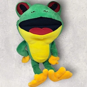 Rainforest Cafe Cha Cha Red Eyed Tree Frog 15" Mascot Plush Stuffed Animal Toy - Picture 1 of 11