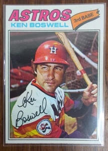 1977 Topps Ken Boswell Houston Astros #429 sehr gut - Bild 1 von 2