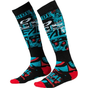 Oneal Pro Ride Black/Blue Socks - Picture 1 of 1
