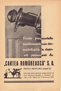 Romania, 1920's, Vintage Medical Equipment Advertising Flyer - Sanitas / Krupp - Picture 1 of 3