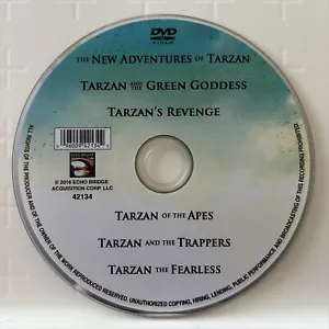 6 Movie Tarzan: King of the Jungle ~ DISC ONLY 2016 **Read Description** - Picture 1 of 5