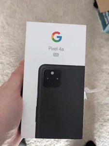GOOGLE PIXEL 4A 5G 128 GB Hardly Used UNLOCKED BLACK COLOR + MORE - Picture 1 of 8