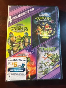 4 Film Favorites: Teenage Mutant Ninja Turtles 4 DVD Set *Brand New Sealed* - Picture 1 of 2