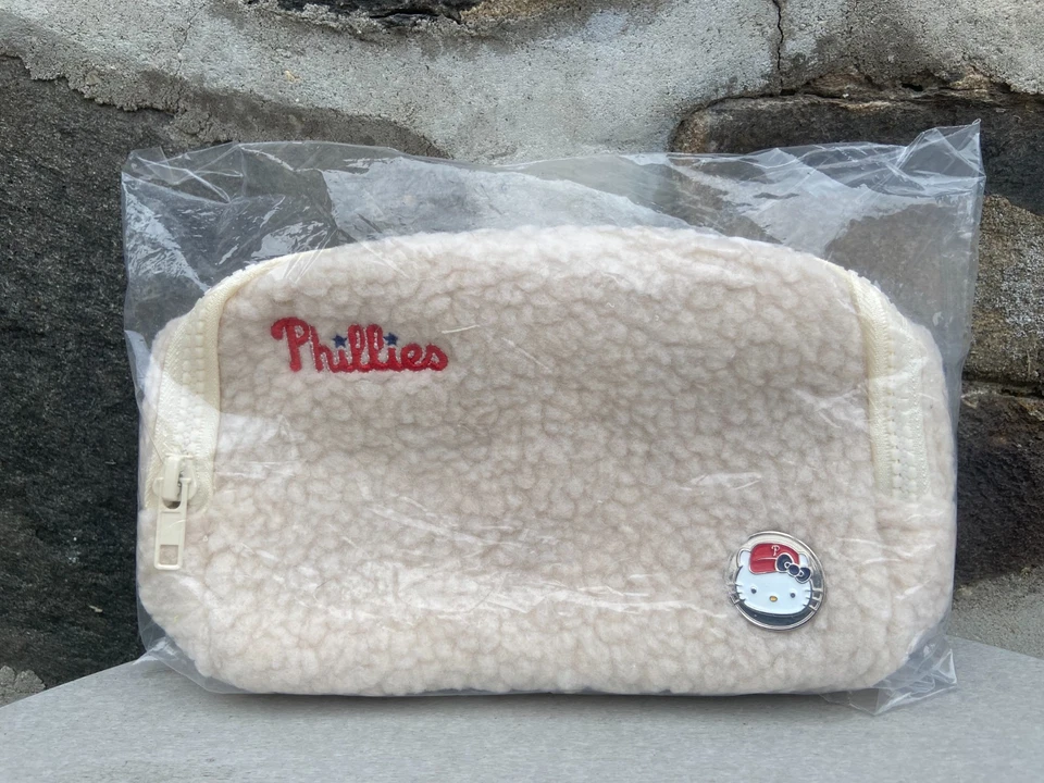 Riñonera Bolso Cinturón Hello Kitty Sherpa Philadelphia Phillies Sanrio SGA 9/9/25 Foto 1 de 2
