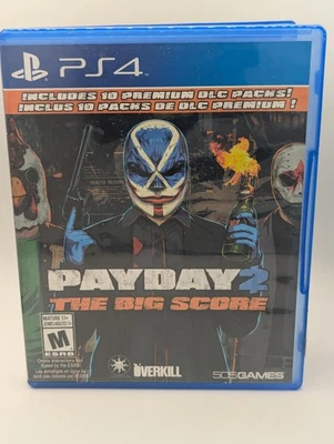 Payday 2: The Big Score - PlayStation 4, Complete, Mint Disc, Next Day Shipping - Image 1 of 4