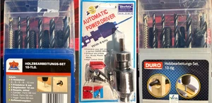 2 St. Holzbearbeitungssetz in einer Box und 1 St. Automatic Power - Bild 1 von 6
