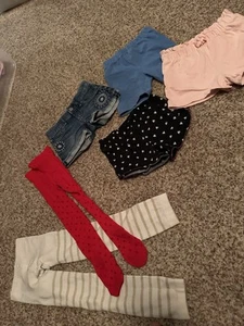 Girls Size 4 Assorted Lot Gap Denim Shorts Other Bottoms - Picture 1 of 5