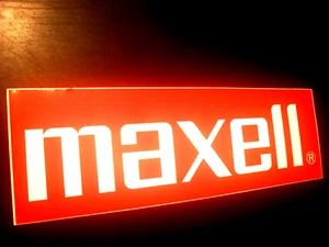 Adesivi / sticker + maxell + supporti di memorizzazione + Giappone - Foto 1 di 1