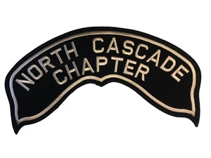 Harley Davidson HOG North Cascade Chapter Vest 12,5 pollici x 7 pollici patch - Foto 1 di 6