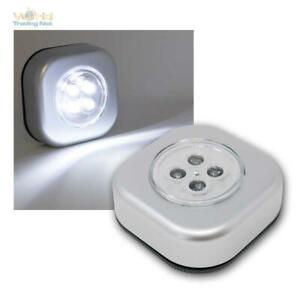 kabellose LED Touch Leuchte Lampe, Batterie-Schrankleuchte Möbelleuchte im Set
