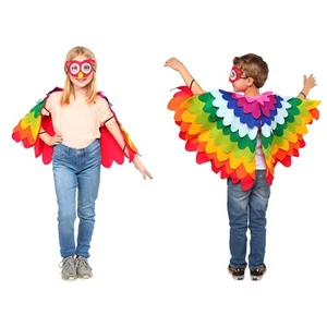 Dress Up America Parrot Costume - Cute, Fun, Flying Parrot Costume for Kids - Picture 1 of 6