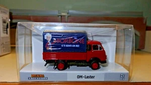 Brekina OM Lupetto rosso e telone blu CAFFE' BORBONE  HO 1:87 Edizione Limitata - Foto 1 di 1