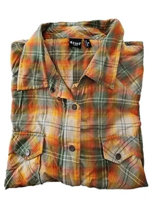 Cruel Girl Western Rodeo Plaid Shirt Ladies Size 2XL - Picture 1 of 7