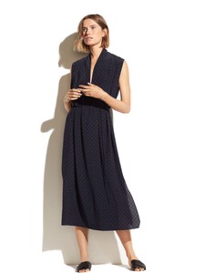 vince polka dot dress
