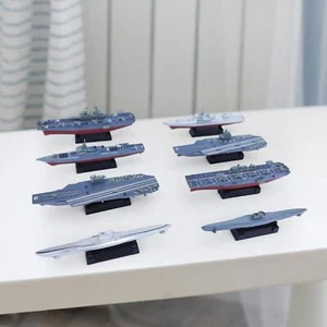8x porte-avions jouet modèle de navire assemblé 4D moderne pour adultes - Imagen 1 de 10