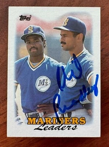 1988 Topps Team Leaders Phil Bradley #519 Autographed Card - Picture 1 of 1