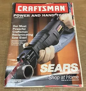 Sears Craftsman Power and Hand Tools Catalog 1999-2000 - Picture 1 of 1