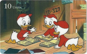 TK 318b tarjeta telefónica/Phonecard 10u 1995 Disney Series: Tick Trick & Track - Imagen 1 de 1