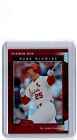 2001 Donruss Leaf Certified Materials Mirror Red Mark McGwire 28/75 St. Louis