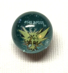 Vintage Pokémon Marble - #145 - ZAPDOS - Picture 1 of 2