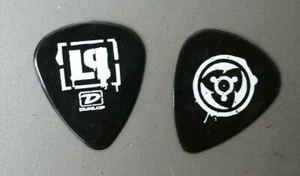 Linkin Park Gitarrenplektrum glänzend schwarz mit Kreislogo! - Bild 1 von 1