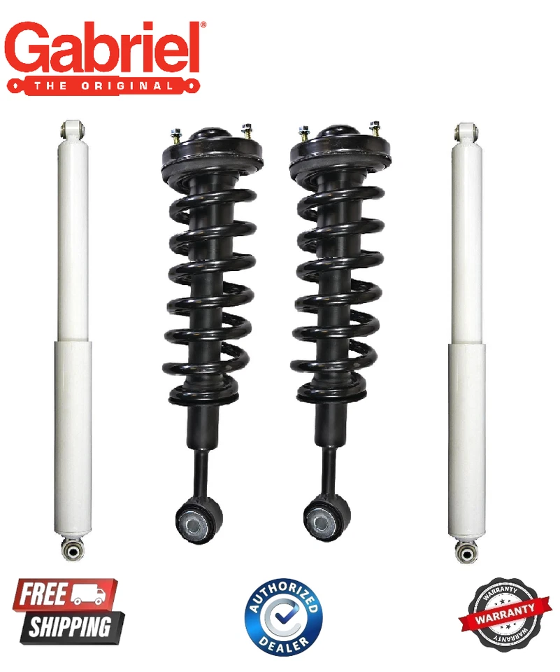 Комплект из 4 передних и задних полных стоек и амортизаторов для Ford F150 2004-2008 годов выпуска - Изображение 1 из 1