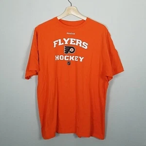 Reebok Flyers Hockey Shirt - NHL Herren Gr. XL Extra Large orange Tee T-Shirt - Bild 1 von 4