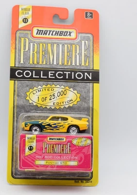 Matchbox Superfast Pontiac GTO Hot Rod Collection giallo. Premiere Collection 11 - Immagine 1 di 2