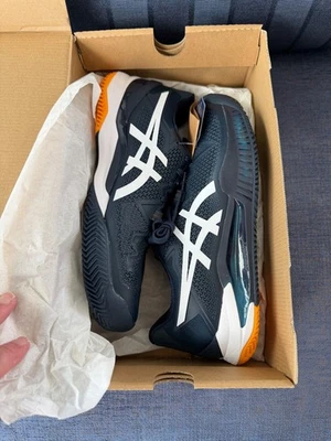 Size 8 - Asics Gel Resolution 8 Clay French Blue/White New in Box (1041A076-403) - Image 1 of 4