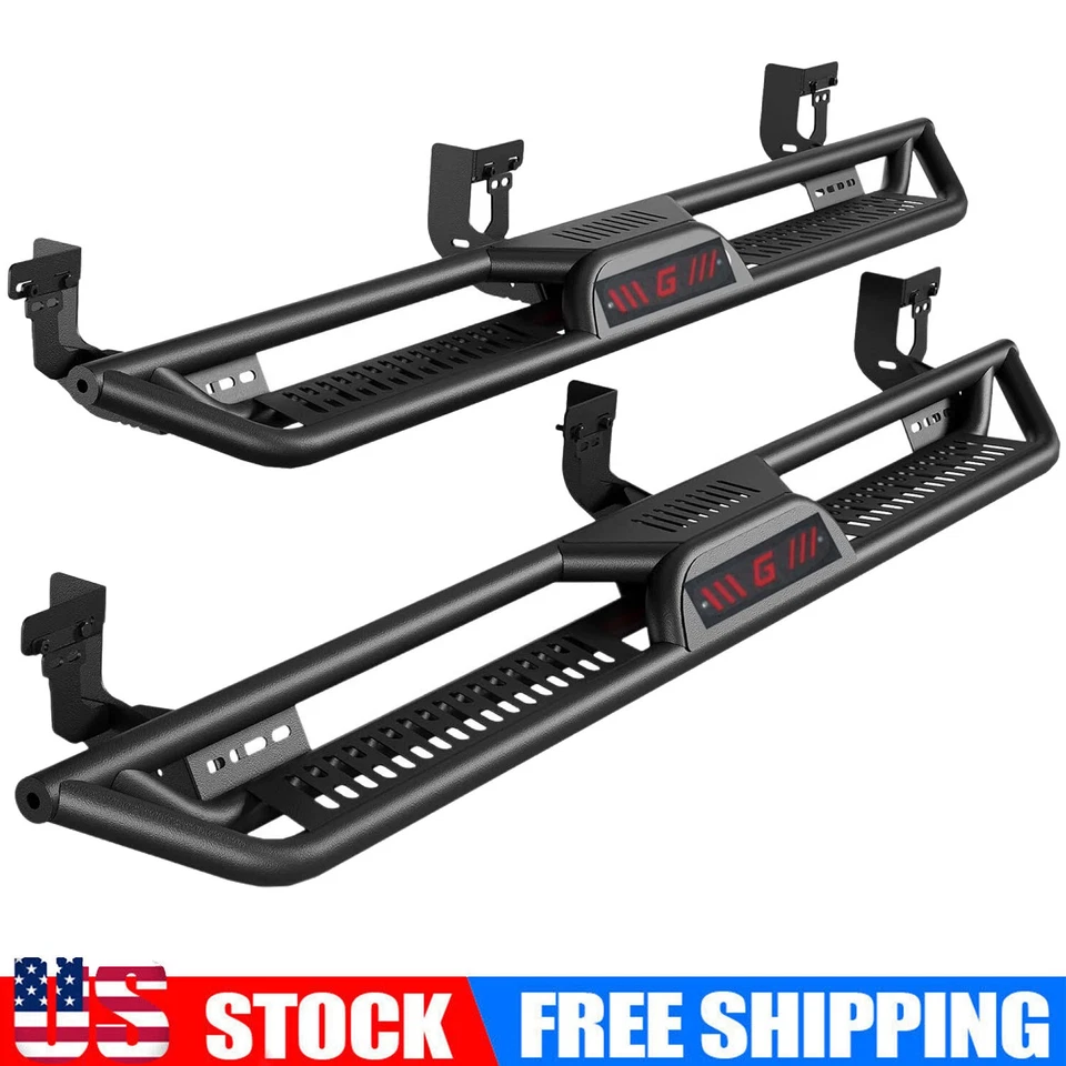 Running Board For 09-18 Dodge RAM 1500/10-24 RAM 2500 3500 Crew Cab Step Bars Foto 1 de 4