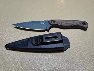 Benchmade 203 DACIAN | GREY MICARTA Blue MagnaCut Stainless Steel 60-62 HRC - Image 1 of 4